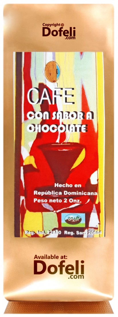 Dominican ground coffee combo with vanilla, chocolate, macadamia and organic varieties.